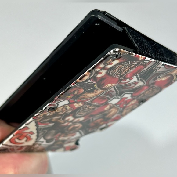 Custom Hydro Dipped KANAS CITY RFID Blocking Metal Wallet w/ Money Clip - Picture 3 of 3